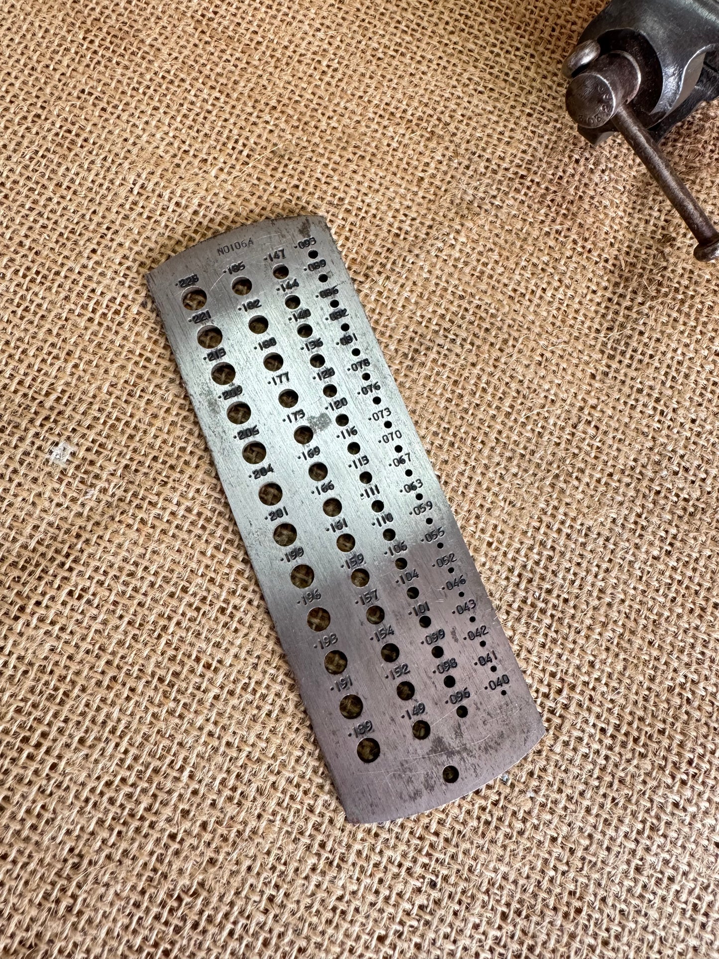 Moore & Wright No 1064 Morse Twist Drill Gauge