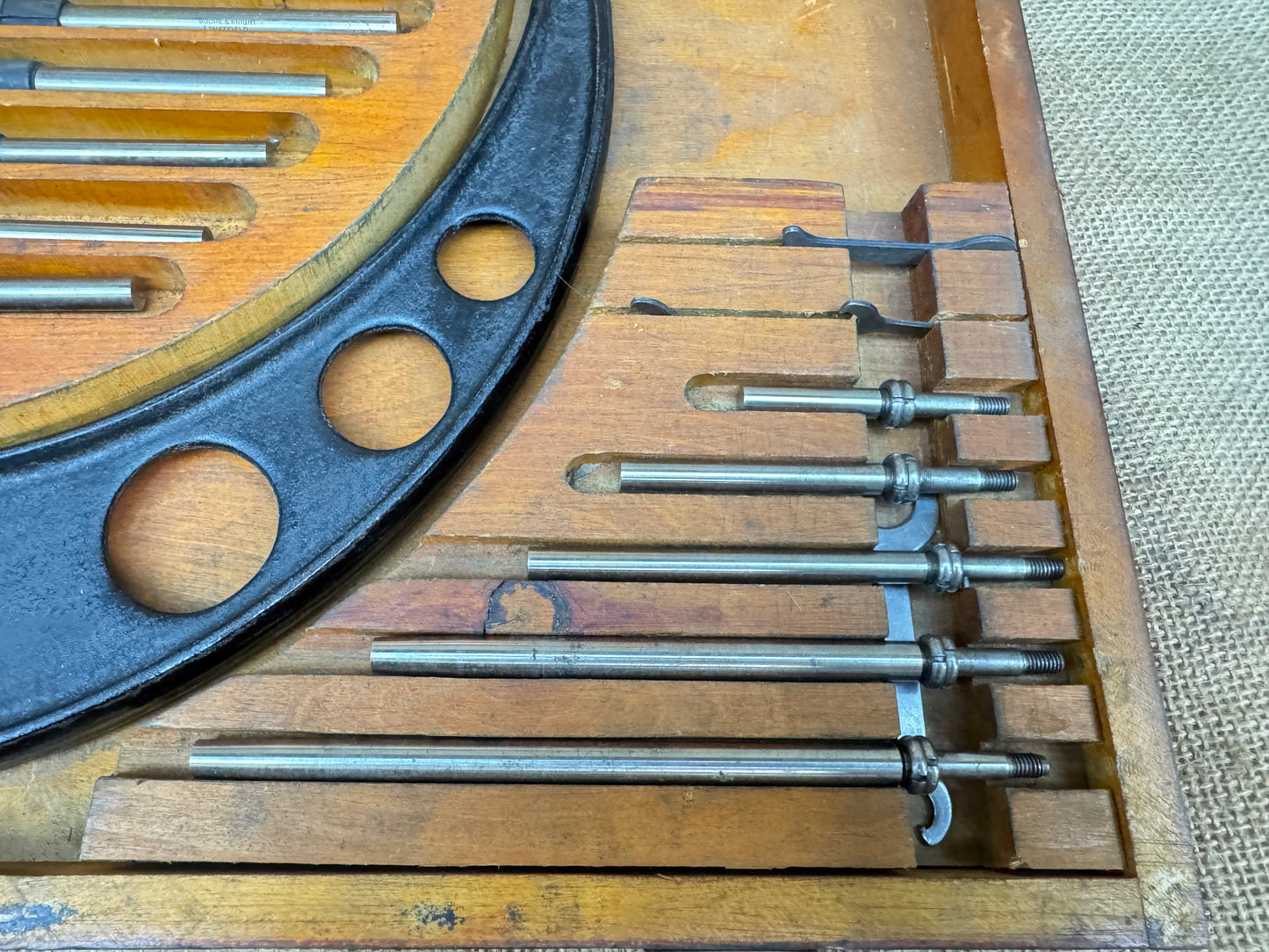 Moore & Wright 1044X 6-12” Micrometer
