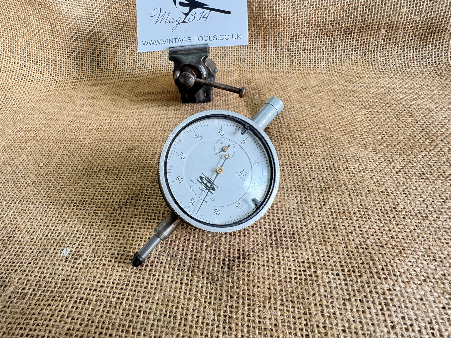 Farnell British Indicators 2S 0.01mm Dial Gauge
