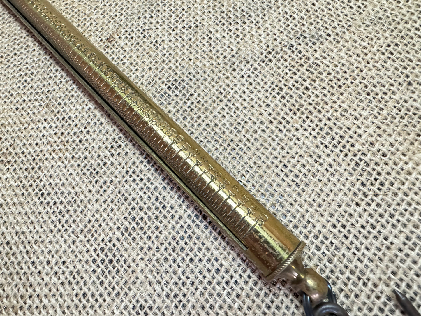 Salters Troy 50 Oz Jewellers Tube Spring Balance
