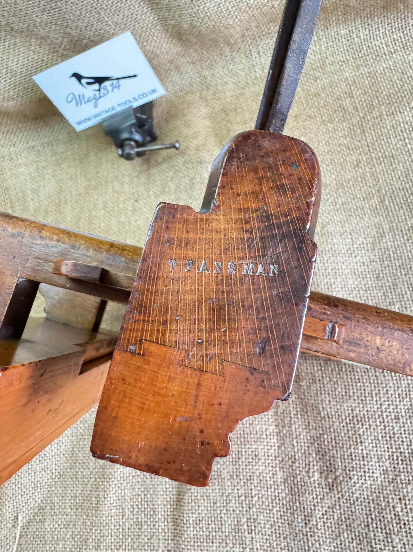 Rare Antique D Kimberley & Sons Sash Filister Plane
