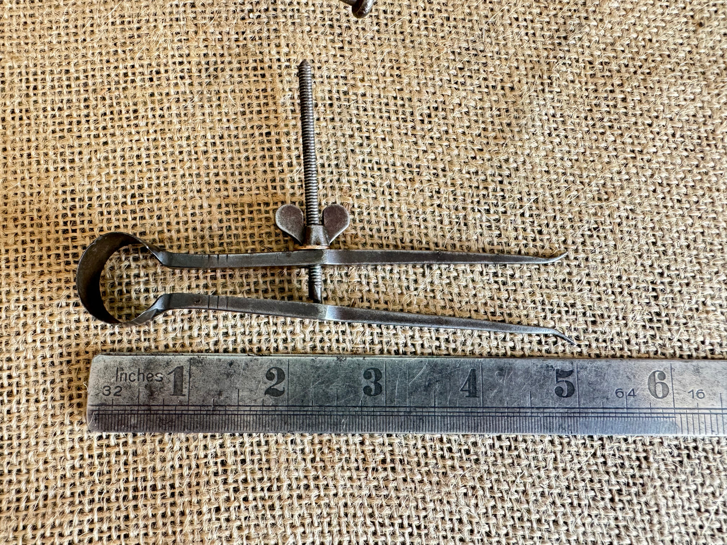 Antique Thewlis & Co Spring Internal Compass Dividers