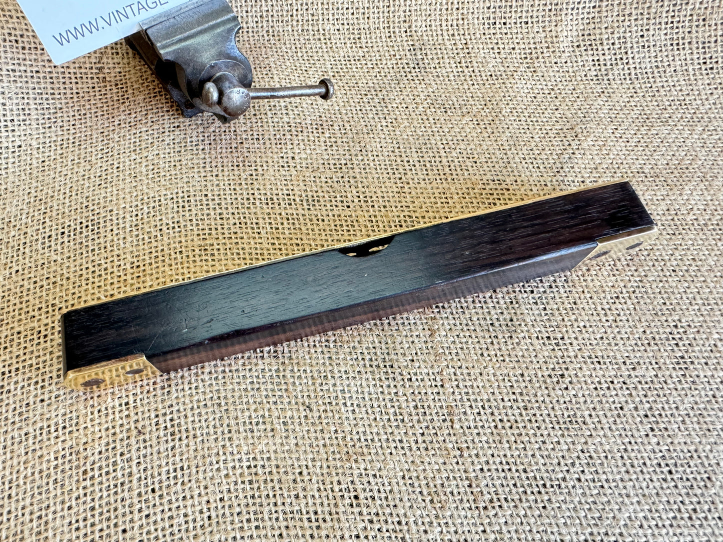J Rabone & Sons Brass and Hardwood 8” Level