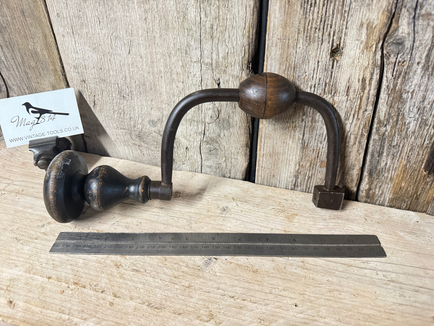 Antique Six Penny Hand Brace