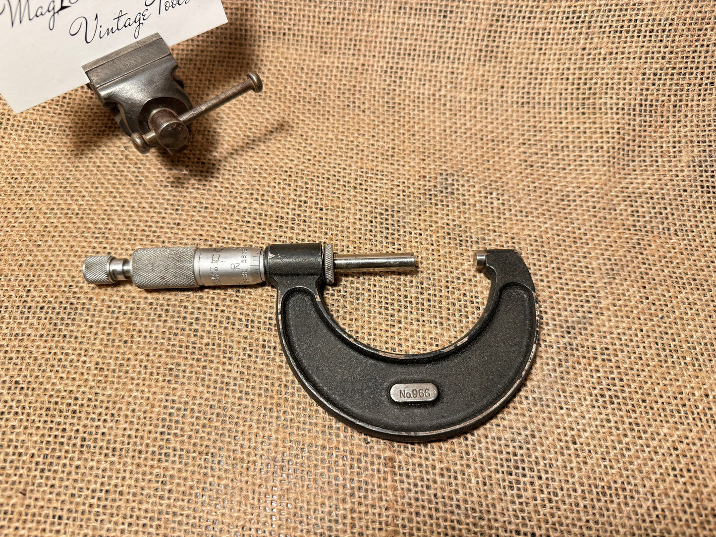 Moore & Wright No 966 1” to 2” Micrometer