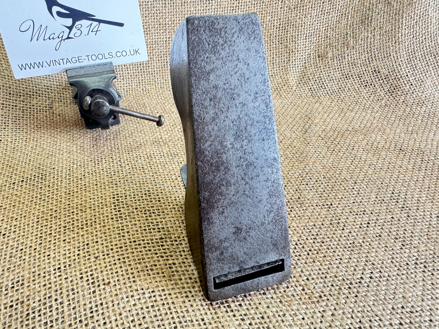 Tapered Bullnose Blockplane with Marples Hibernia Iron