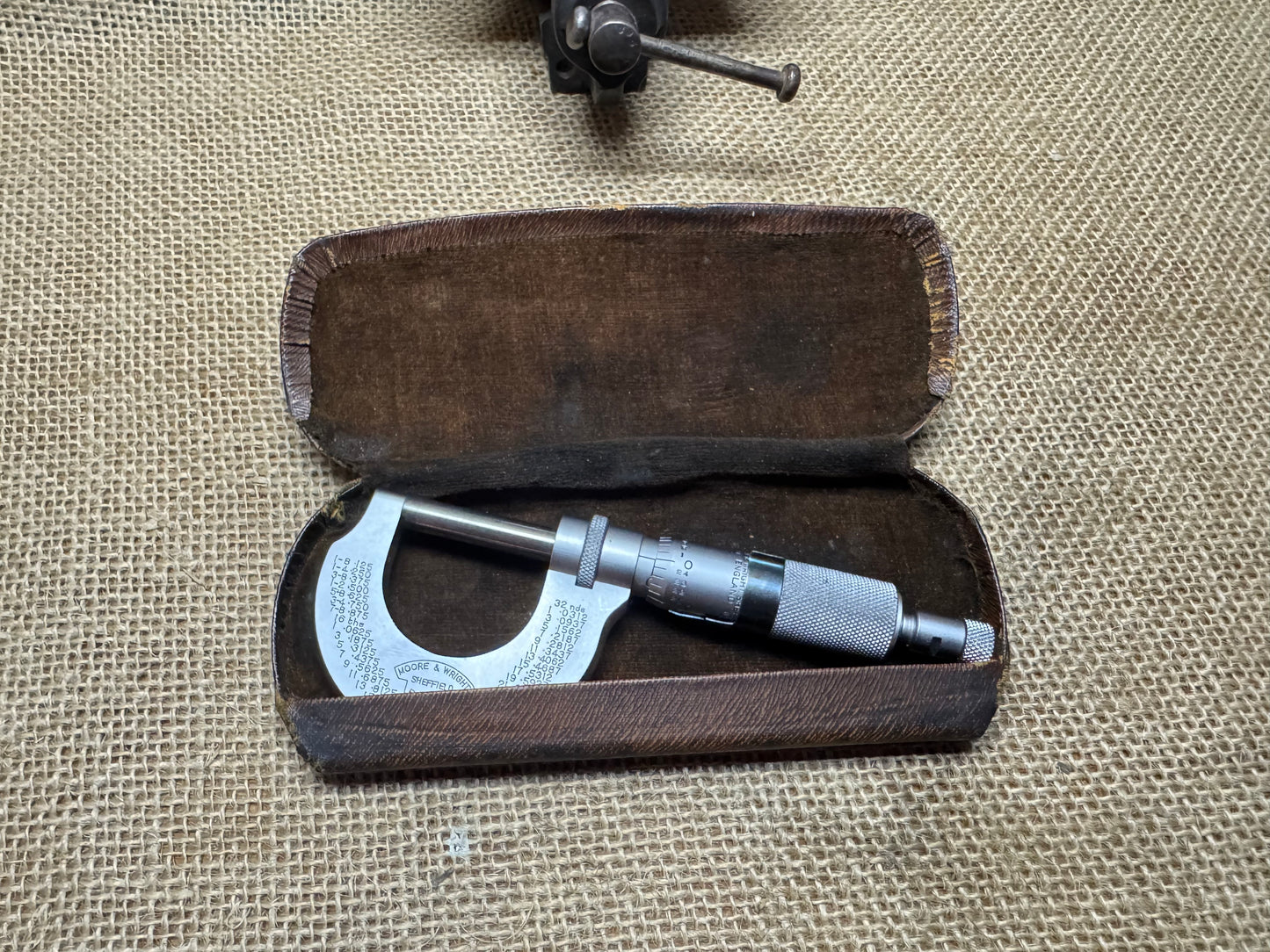 Moore & Wright No 961 0-1” Micrometer