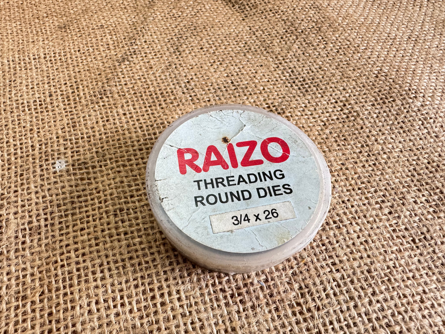 Raizo 3/4” x 26 TPI Die