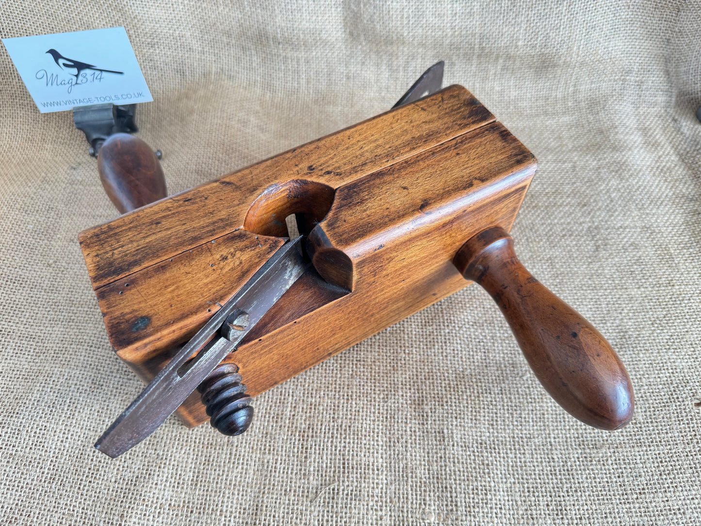 Very Rare Gleave of Manchester Twin Iron Stail Engine / Rounding Plane