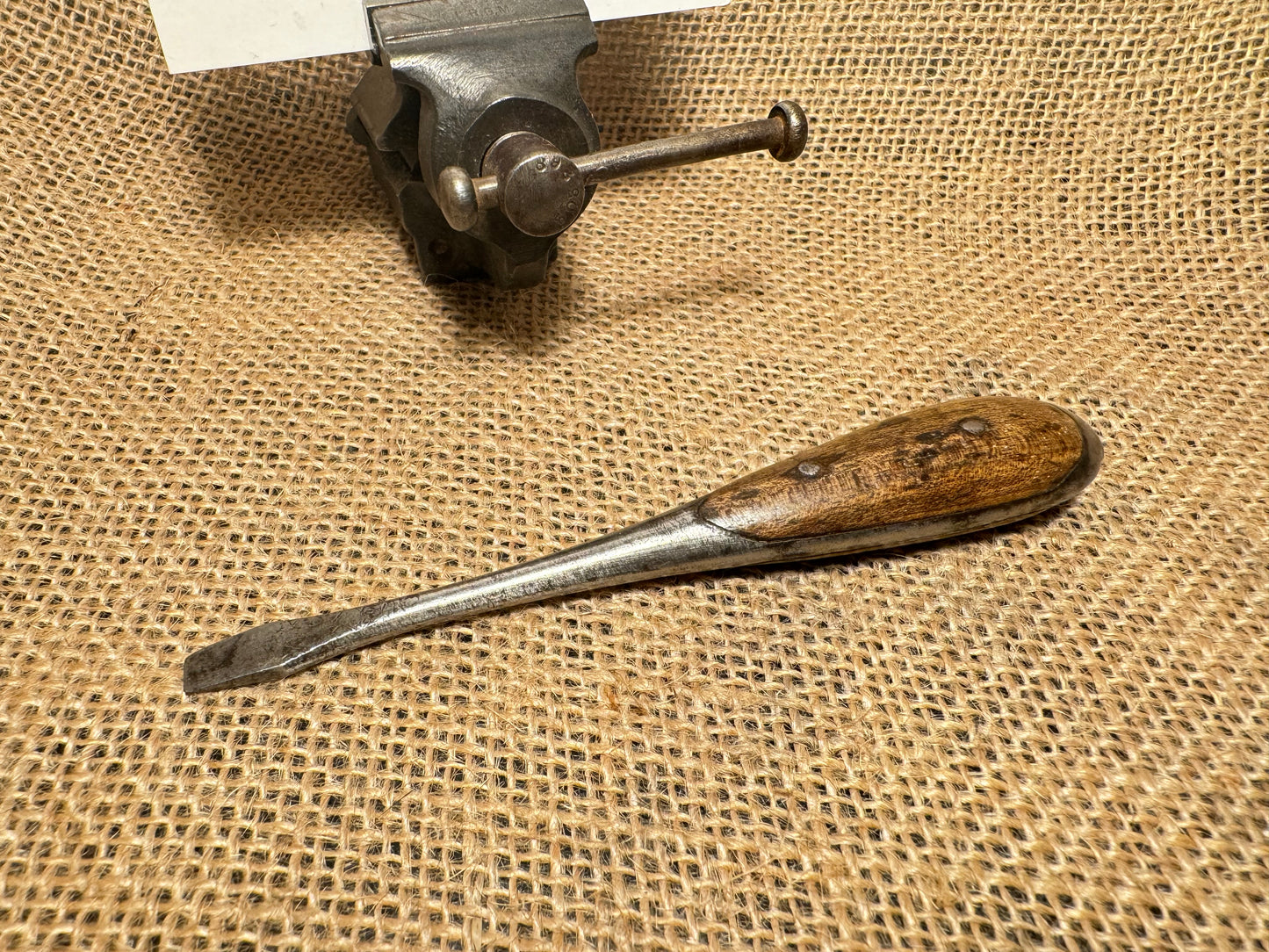 5” Vintage Perfect Pattern Handle Screwdriver / Turnscrew