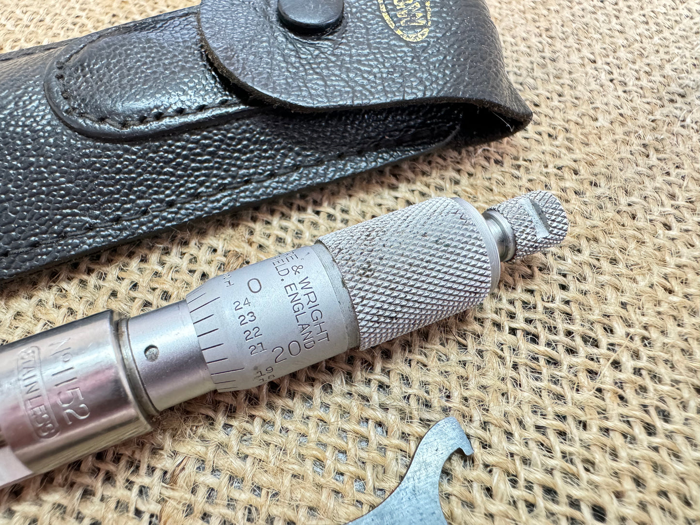 Moore & Wright No 1152 Seam Micrometer