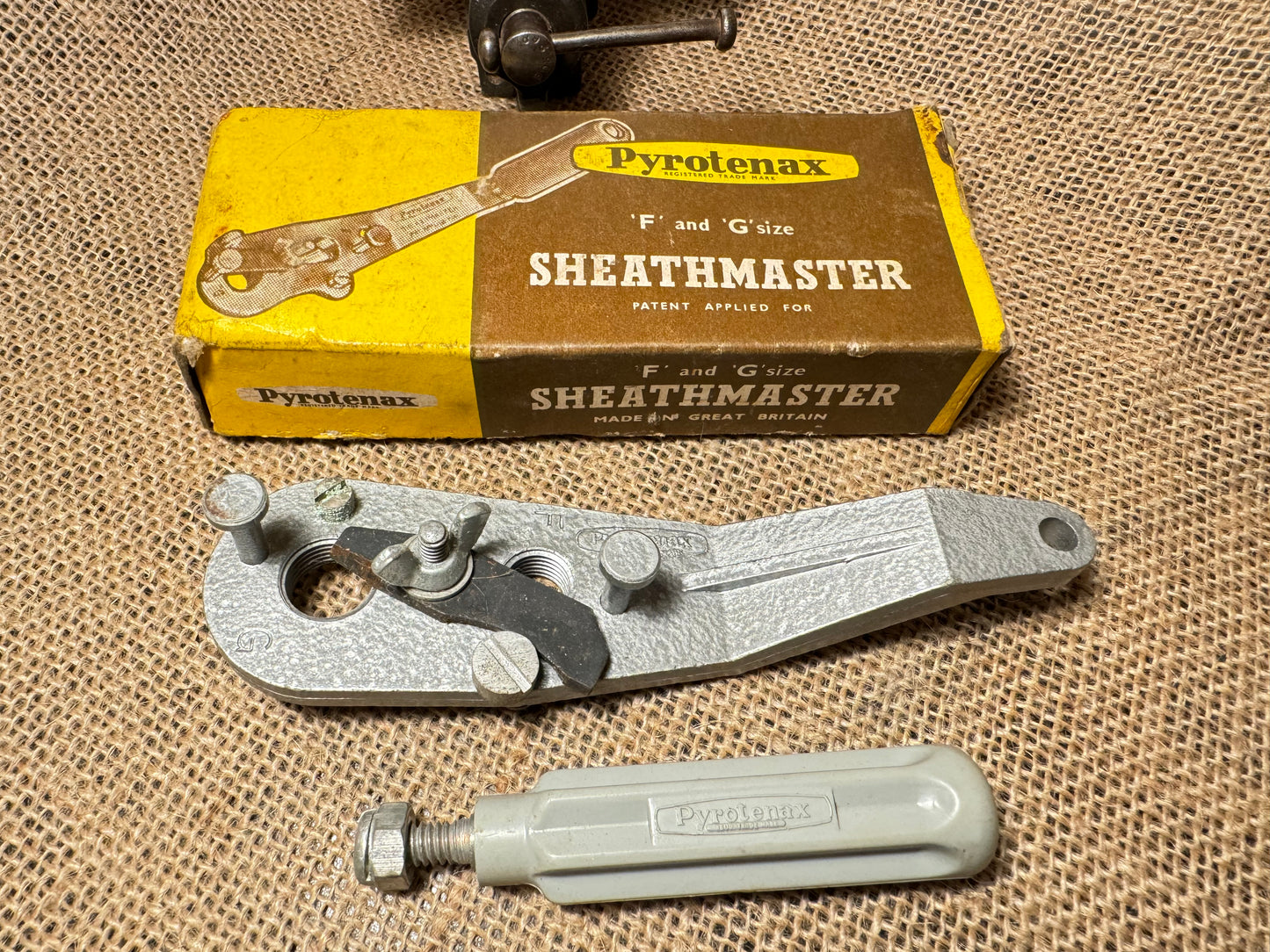 Vintage Pyrotenax F and G Sheathmaster cable stripper
