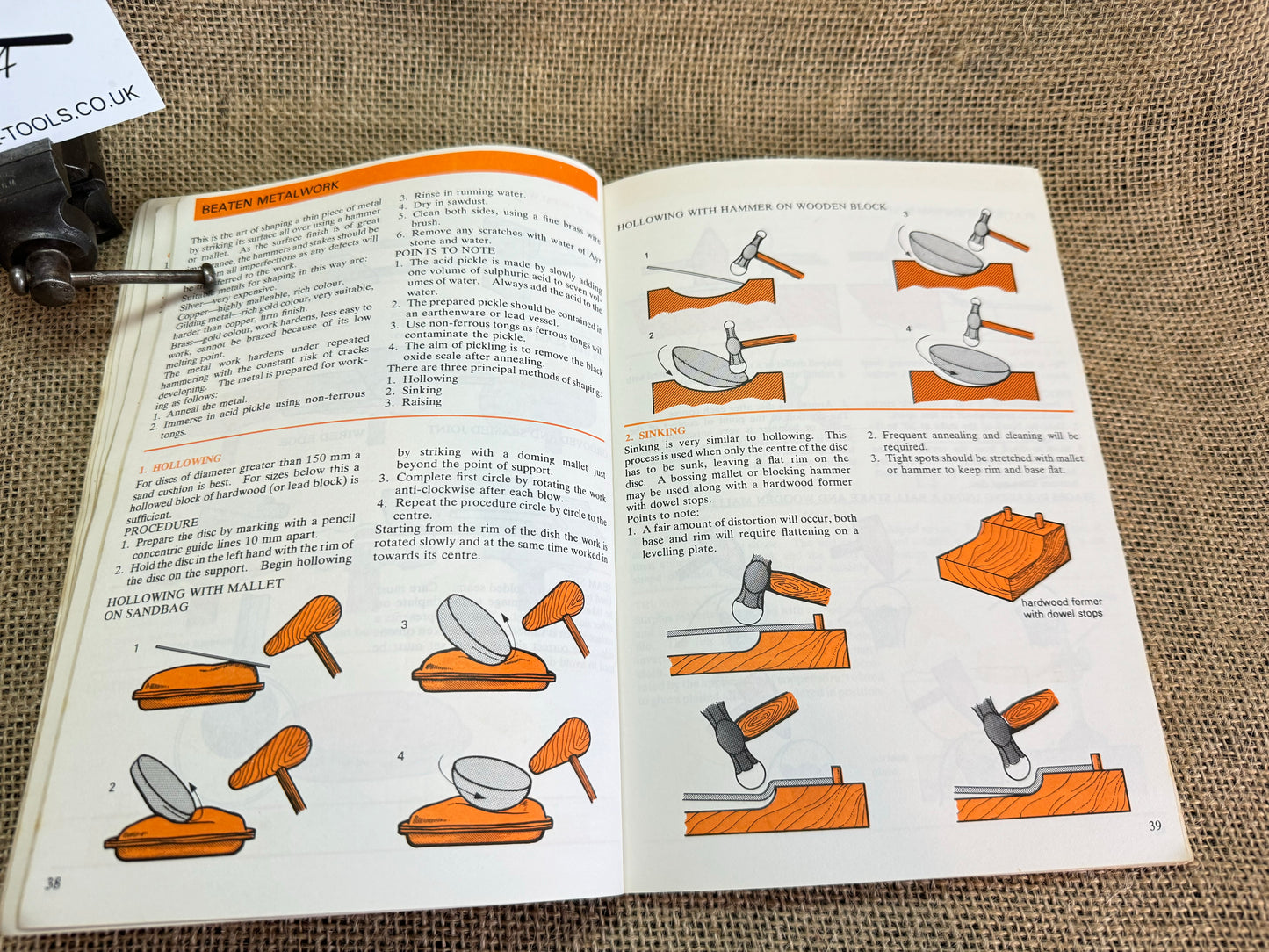 1977 Metalwork Technology School Book