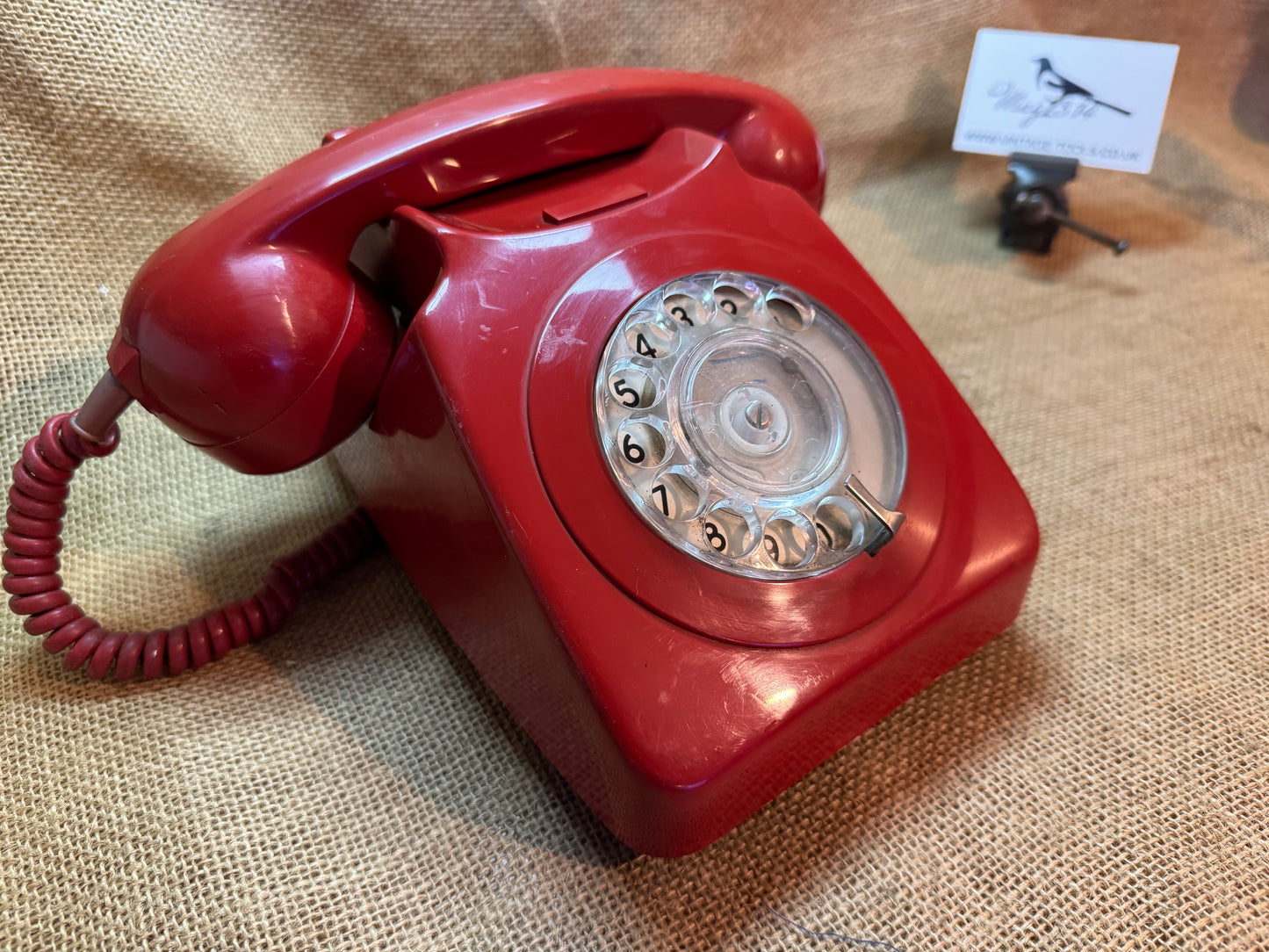 Vintage BT 746F 1974 Rotary Telephone