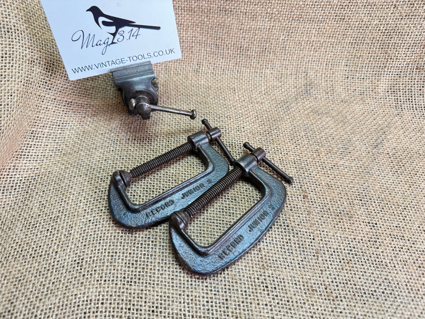 Record 2” Junior G Clamps x2