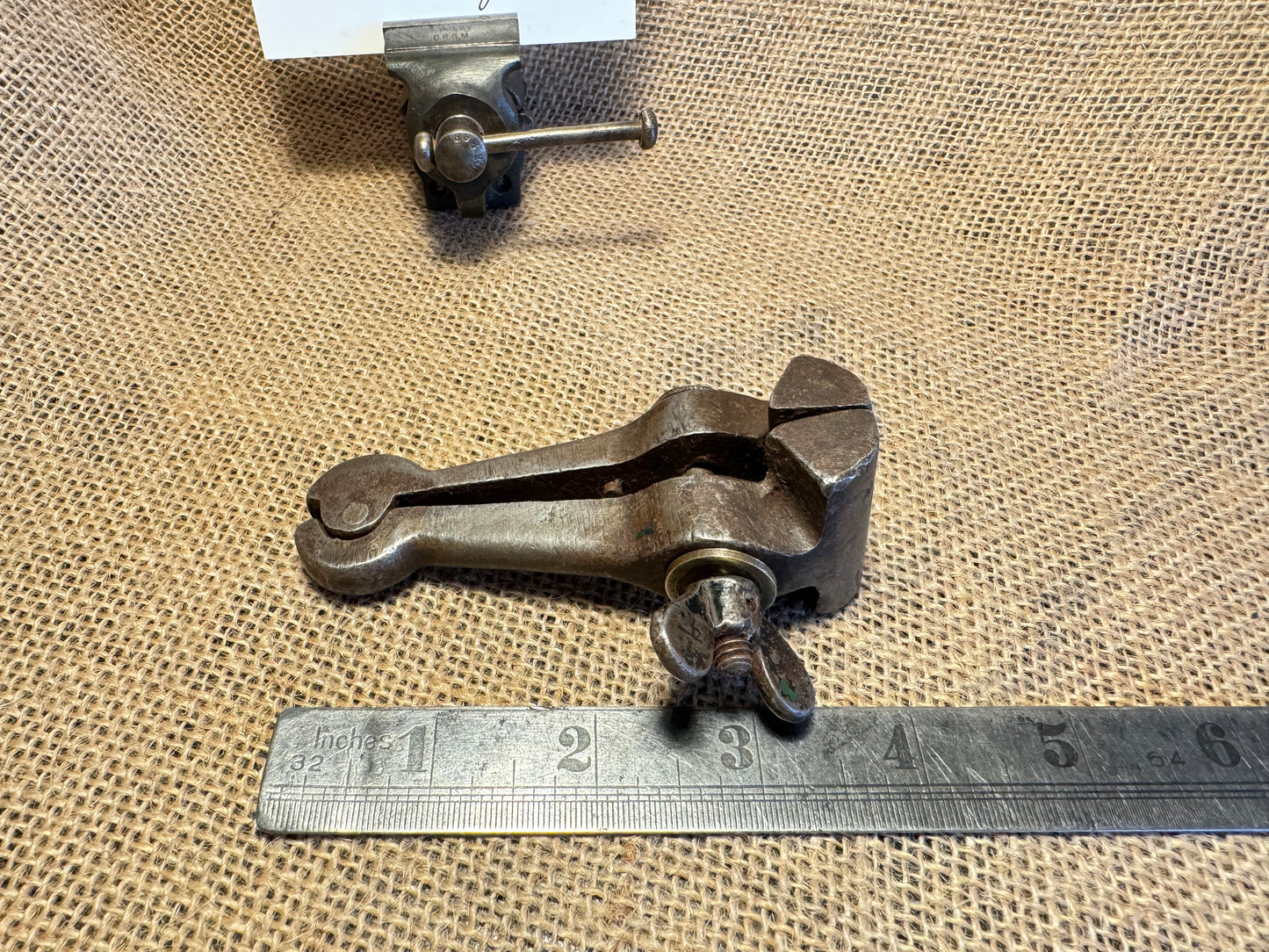 Antique Jewellers 1 1/2” Hand Vise / Clamp