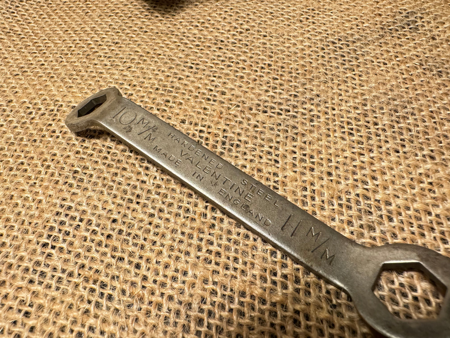 Valentine Cranked Ring Spanner 10mm & 11mm