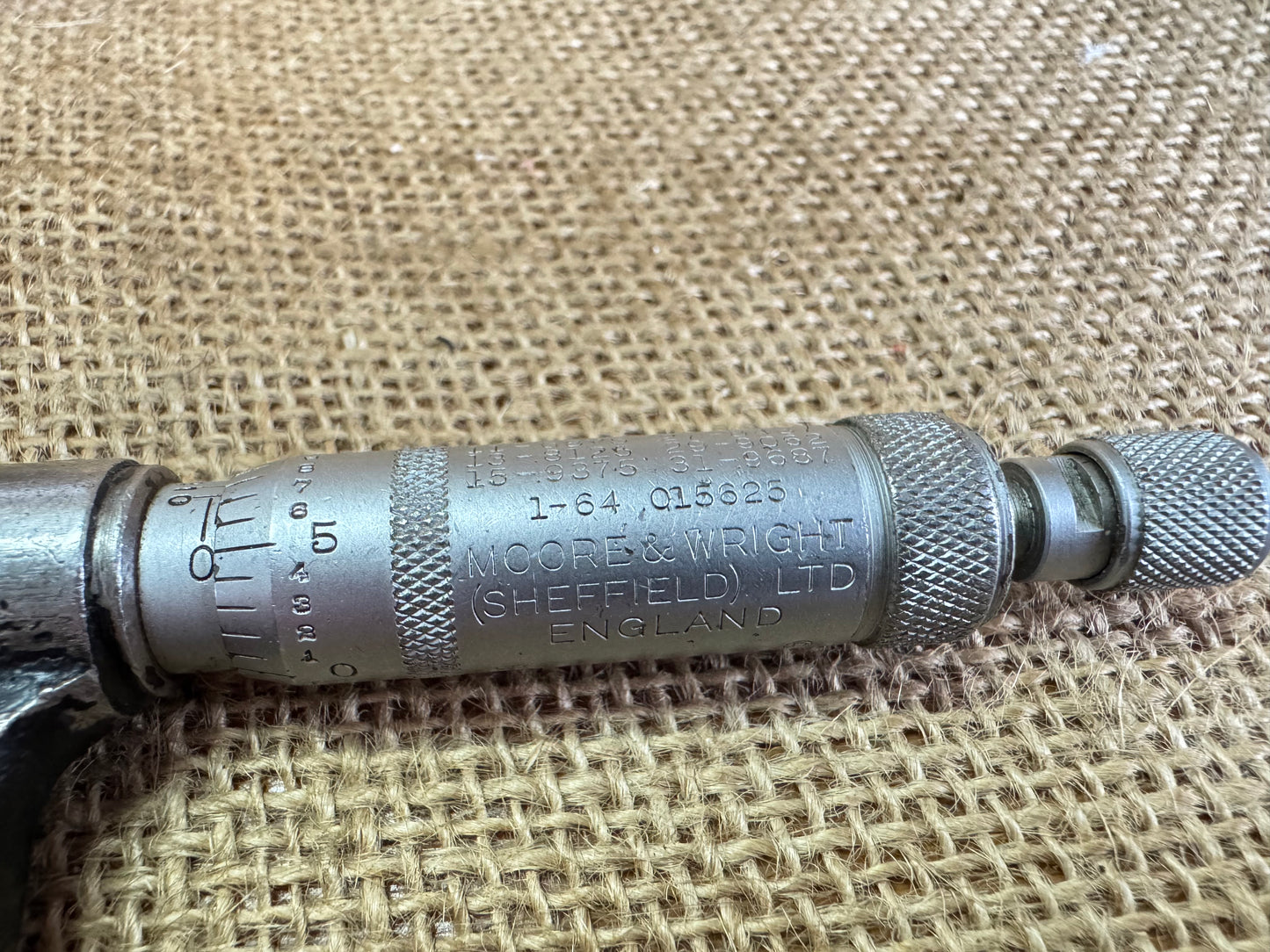 Moore & Wright No 966B 2-3” Micrometer