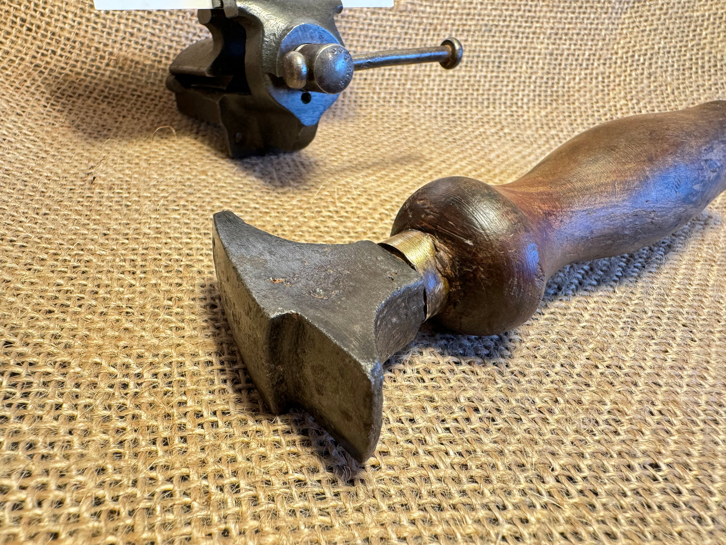 Vintage Leather Workers Smoothing Iron