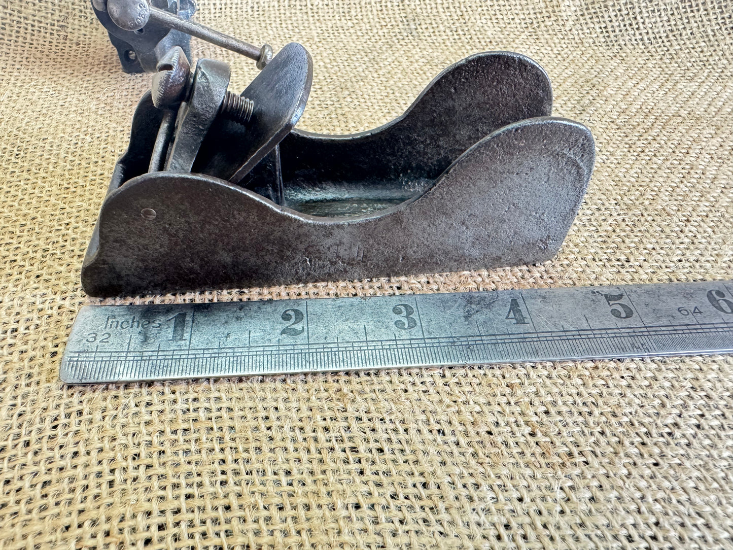 Tapered Bullnose Blockplane with Marples Hibernia Iron