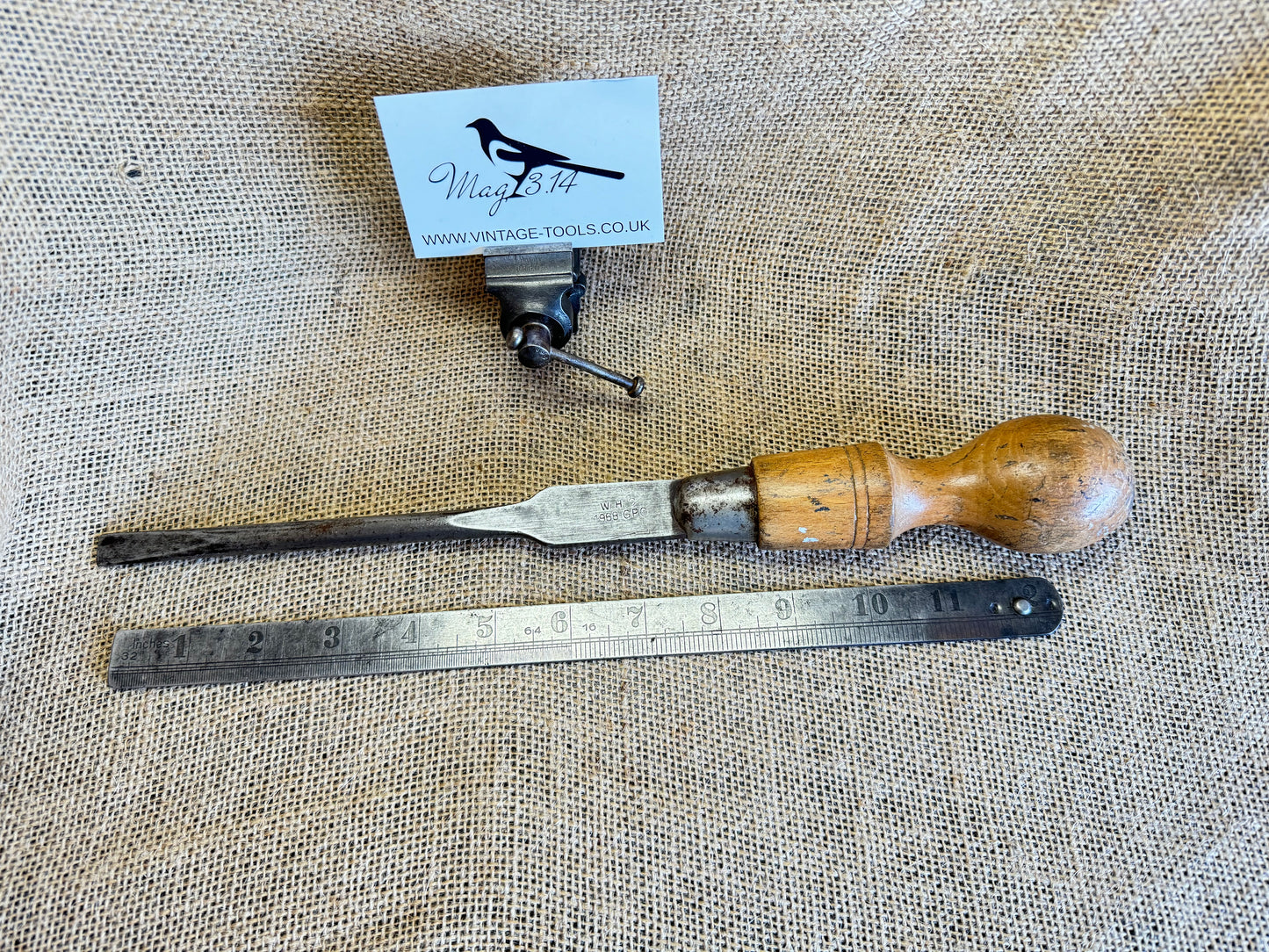 WH Clay 1968 GPO Flatblade 14” Screwdriver