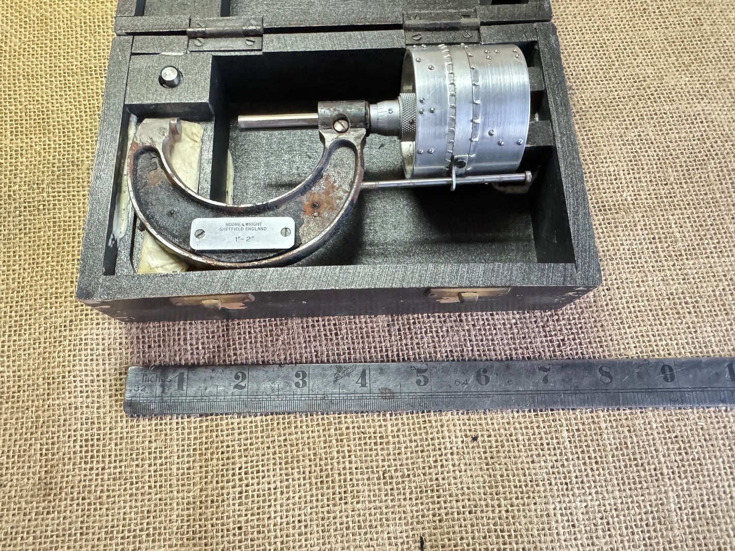 Moore & Wright B96/62 Braille Micrometer