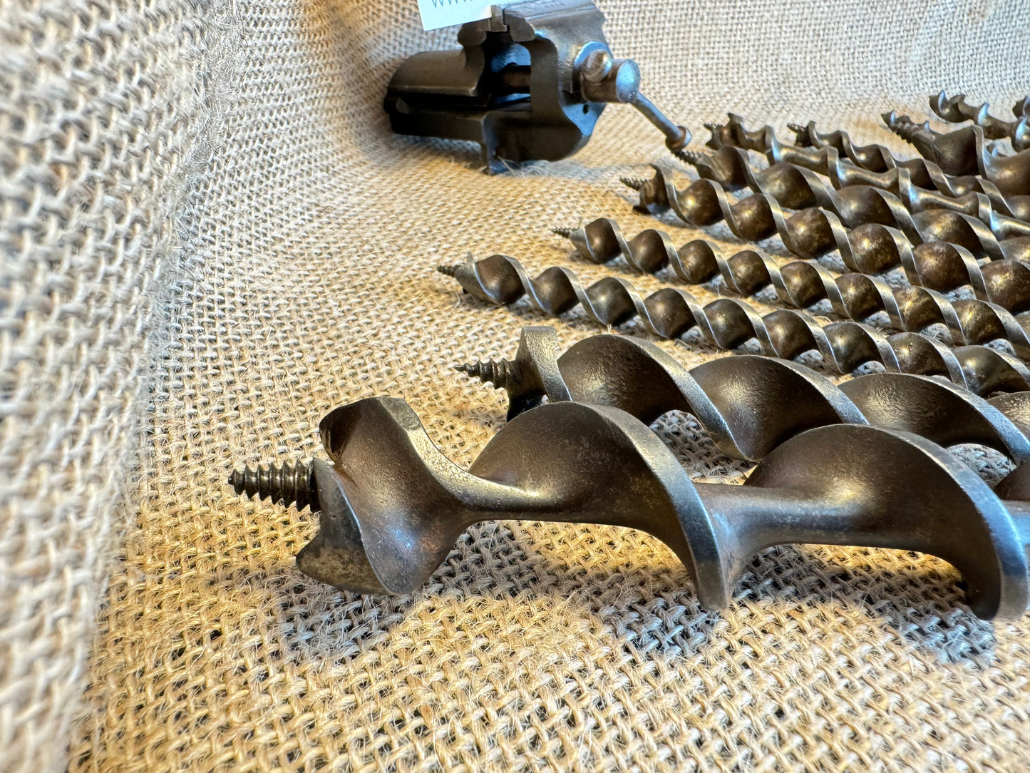 Selection of Drill Brace Auger Bits - 16 in total