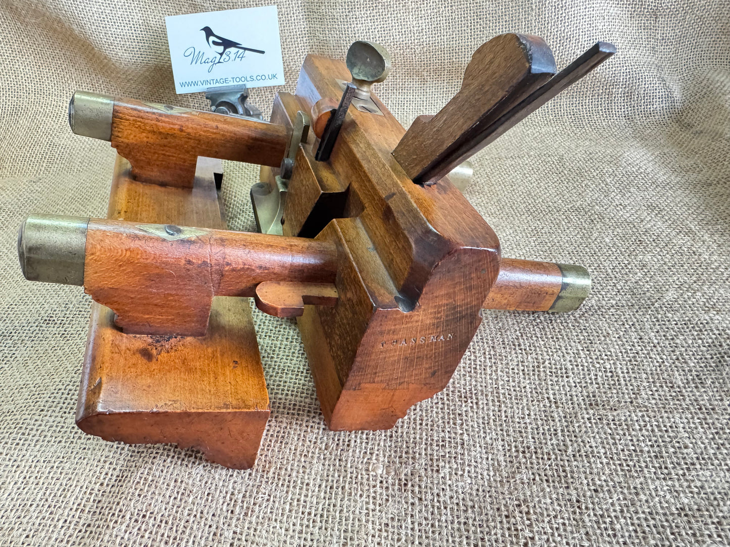Rare Antique D Kimberley & Sons Sash Filister Plane