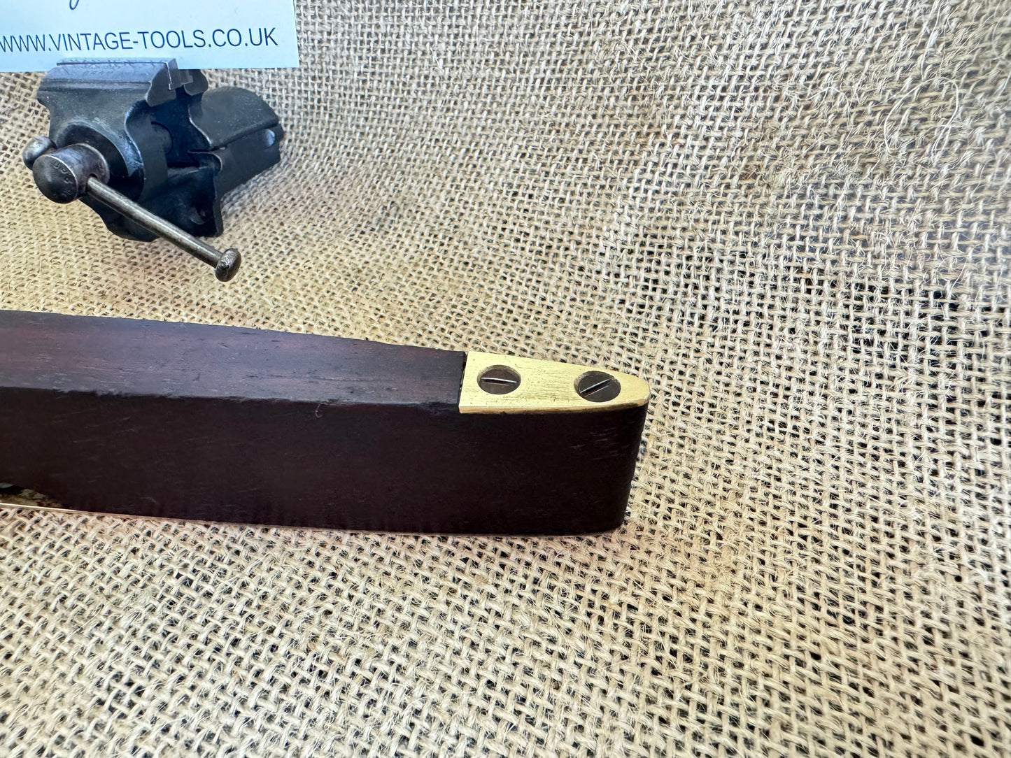 J Rabone & Sons No 1625 9” Spirit Level Rosewood and Brass
