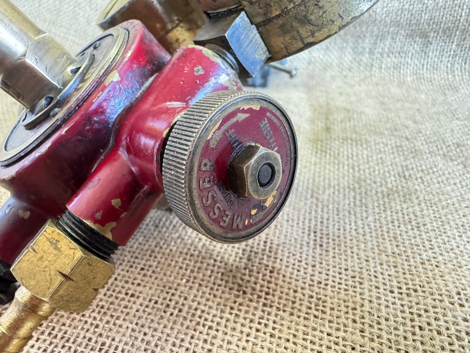 Vintage Tool Shop 
Messer Acetylene Gas Regulator