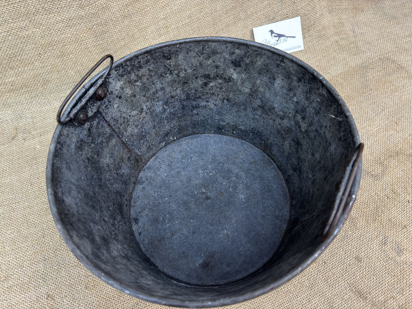 Galvanised Bucket / Fruit Pickers Basket