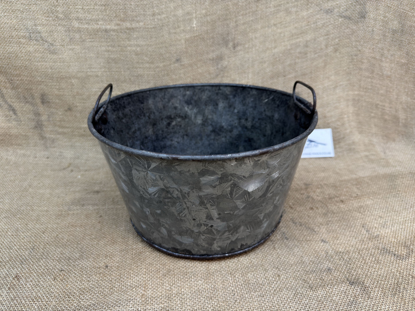 Galvanised Bucket / Fruit Pickers Basket