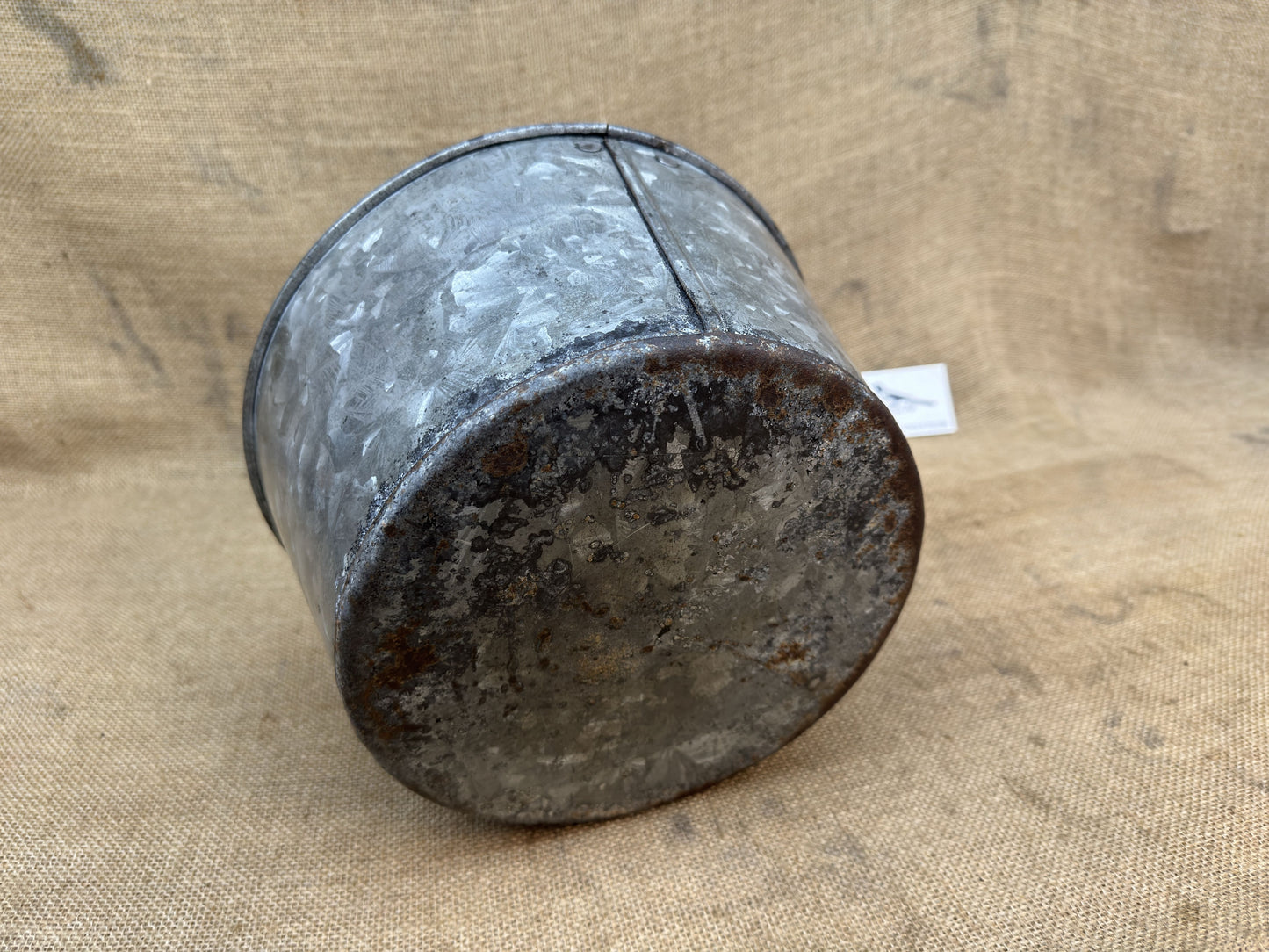 Galvanised Bucket / Fruit Pickers Basket