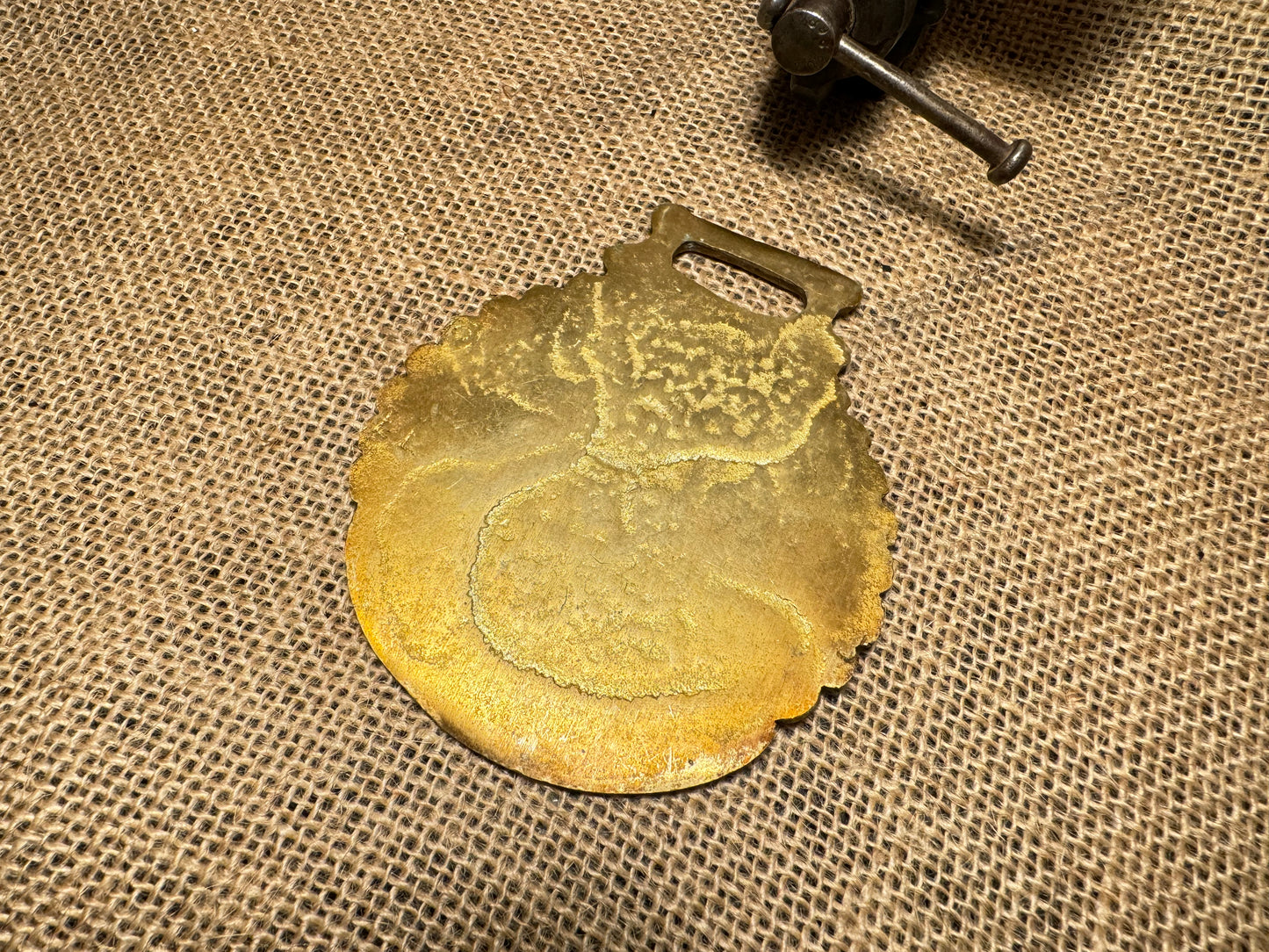 King Henry VIII Horse Brass - Collectible Equestrian Memorabilia