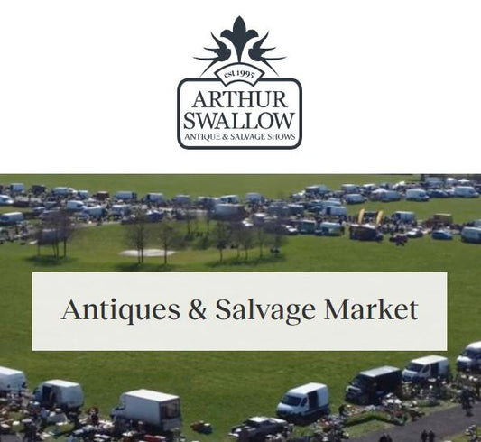 Book your tickets and come and see us at The Antiques & Salvage Market at Cheshire Showground
