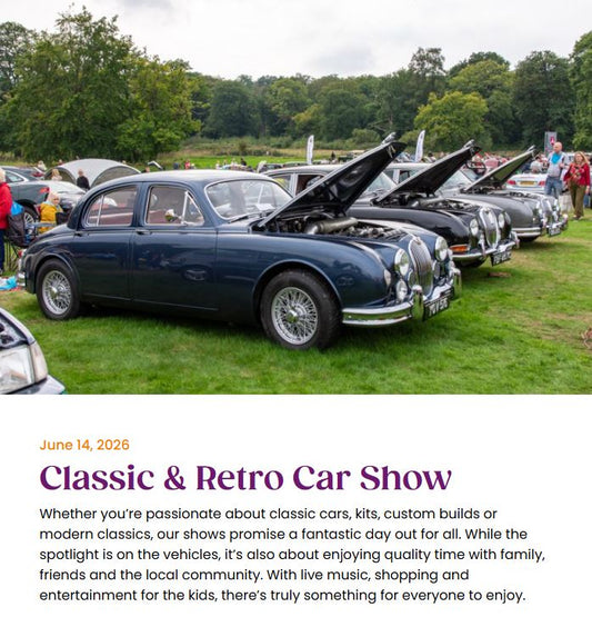 Vintage Tools at Trentham Gardens Annual Classic Car Show...
