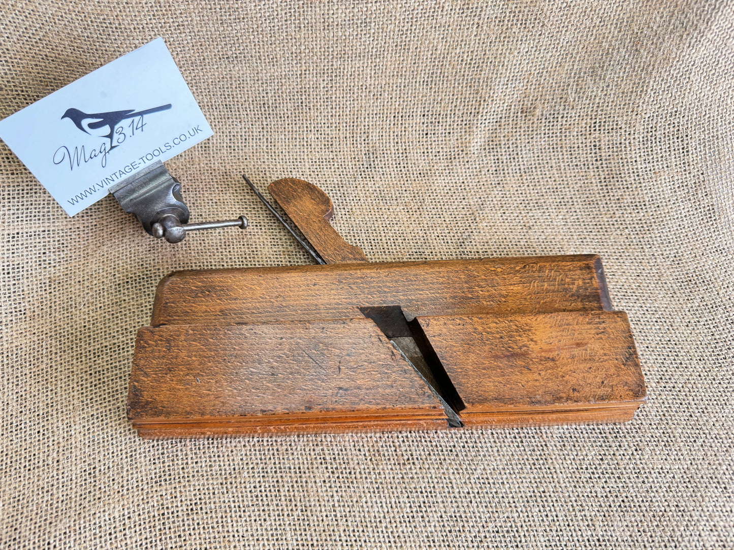 Beechwood Varvill & Sons No 2 1/4” Side Moulding Plane