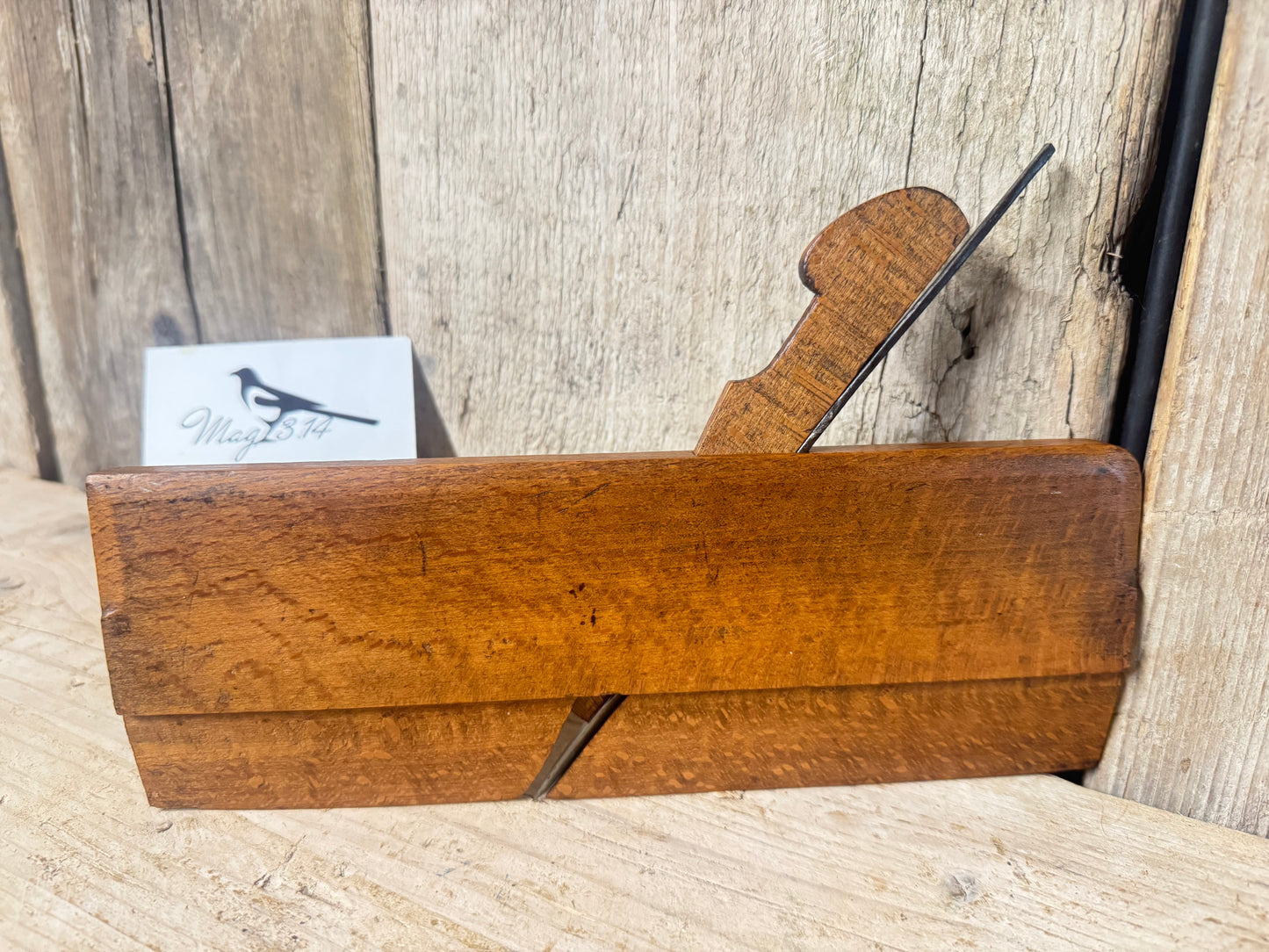 Thomas Bradburn & Son Beechwood Side Rabbet Moulding Plane