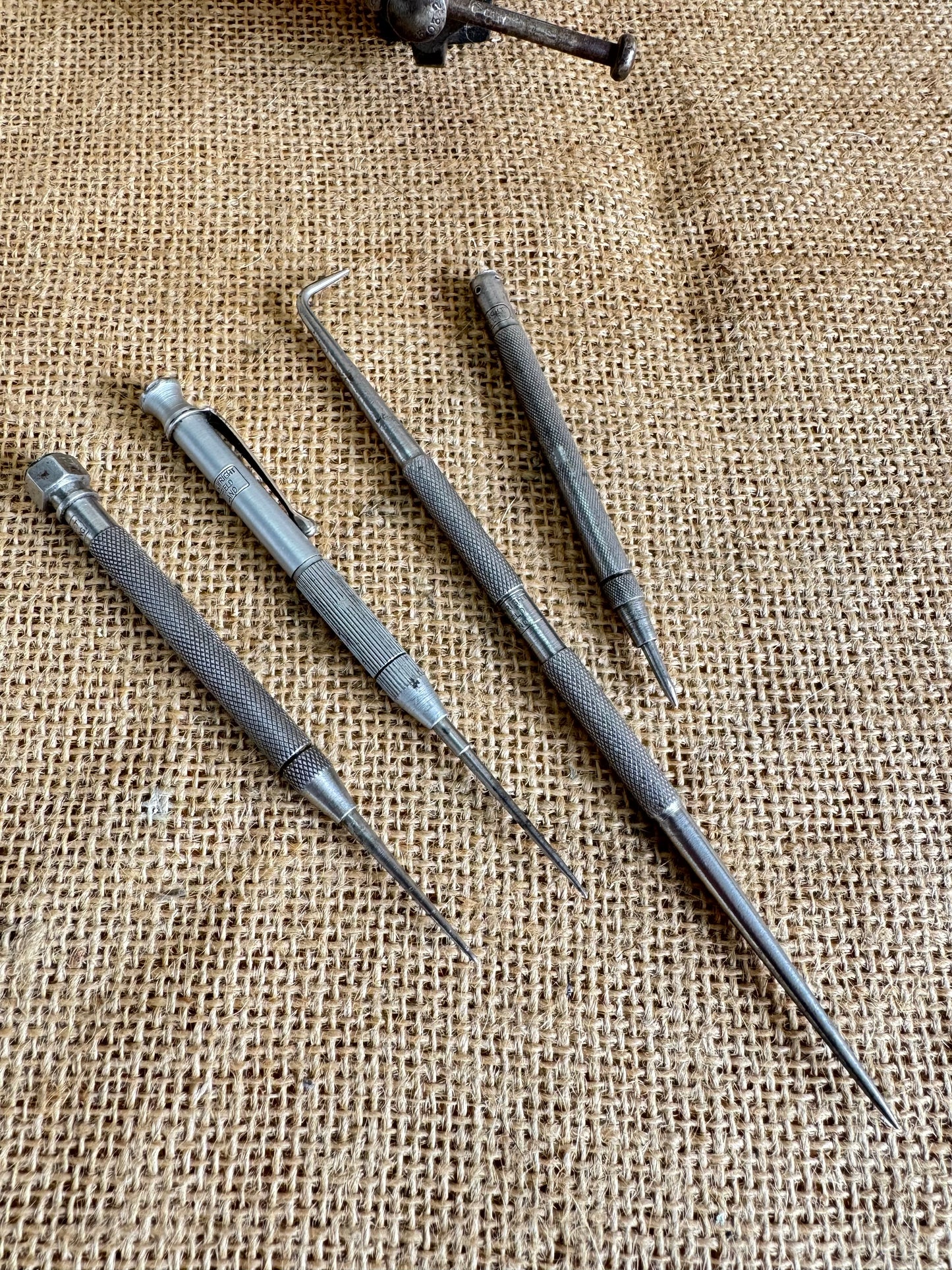 Selection of Moore & Wright Engineers Scribers.