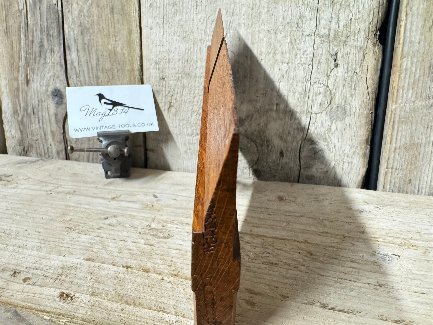 Thomas Bradburn & Son Beechwood Side Rabbet Moulding Plane