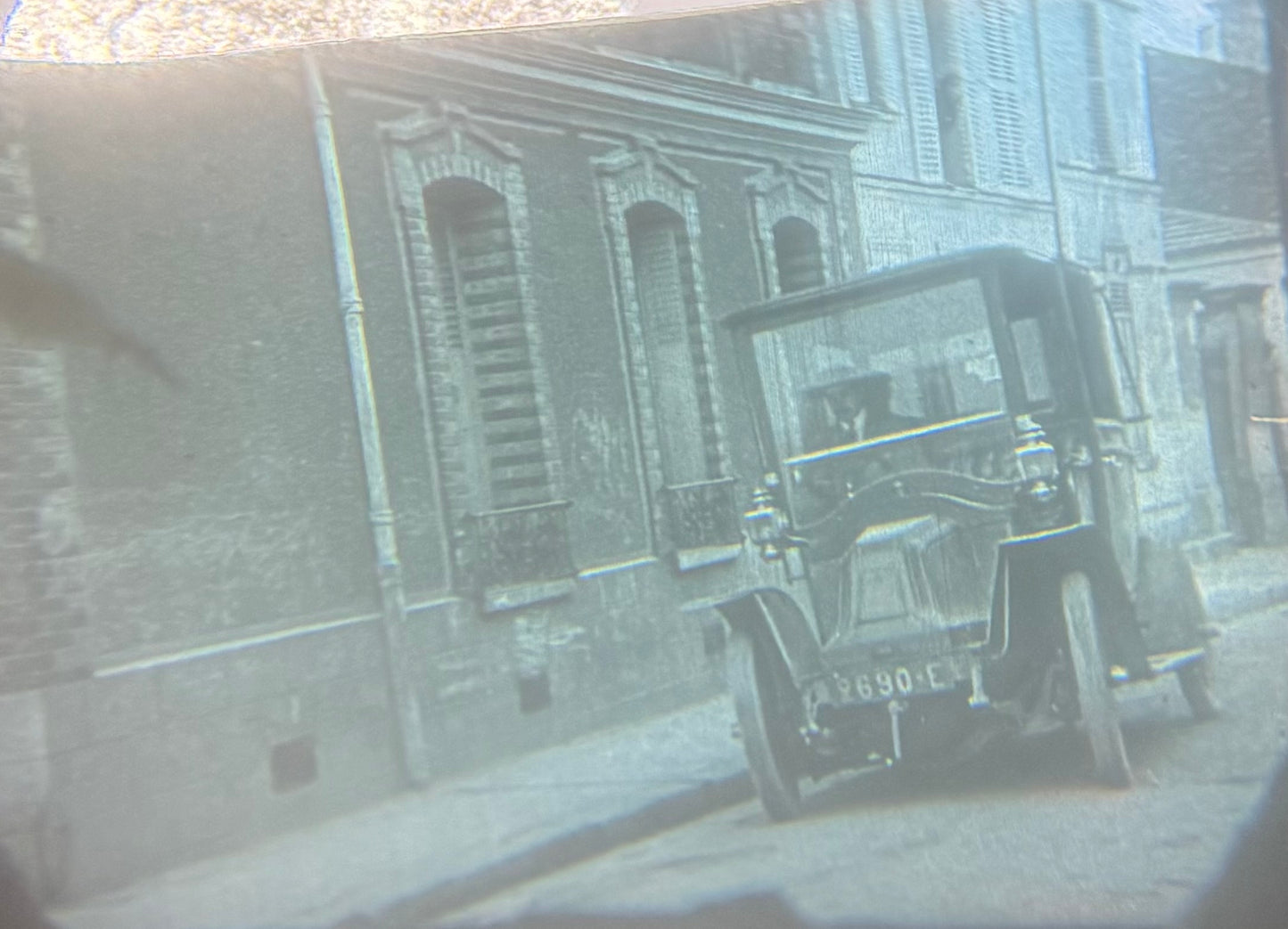 Vintage Slide Viewer with Slide
