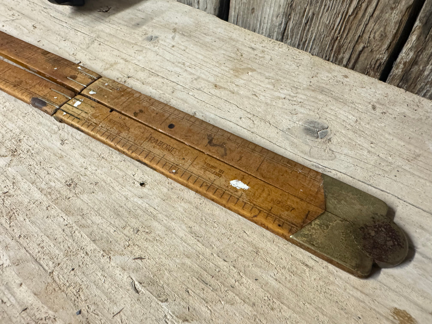 Rabone No 1167 24” Boxwood Folding Rule