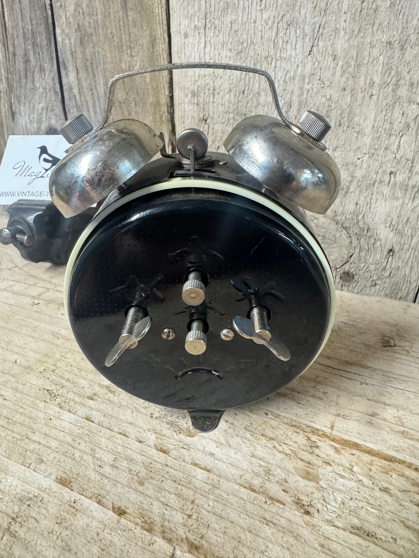 Vintage Mechanical Alarm Clock 500 Santa Maria