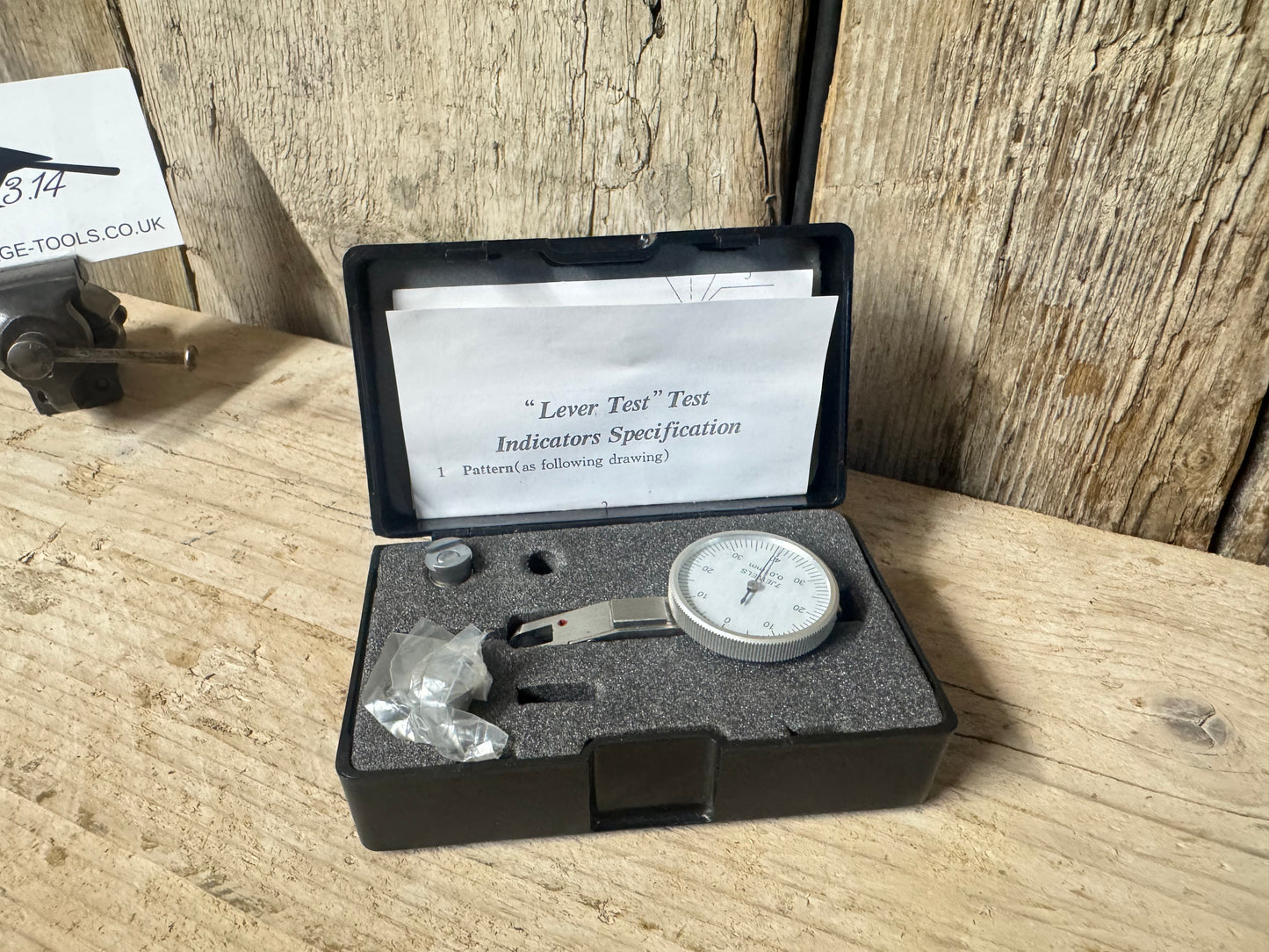 Precision 7 Jewels 0.01mm Dial Indicator Gauge