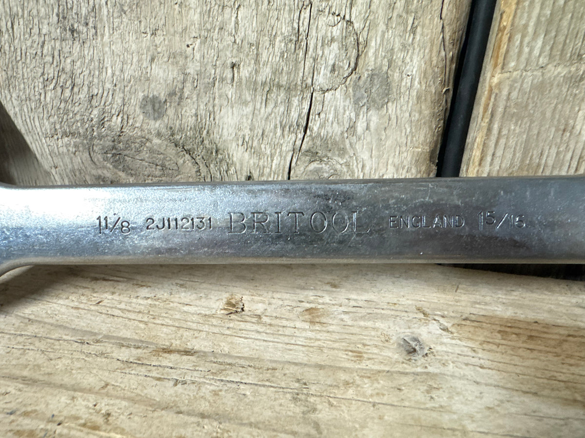 Britool 2J112131 1 1/8" & 1 5/16" Open Combination Spanner