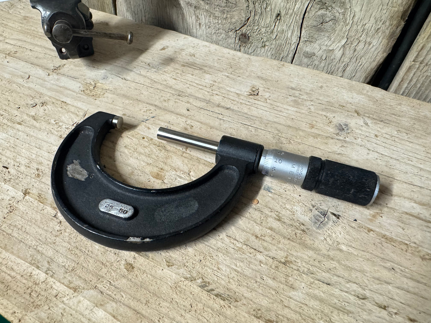 Moore & Wright No 966MF 25-50mm Micrometer