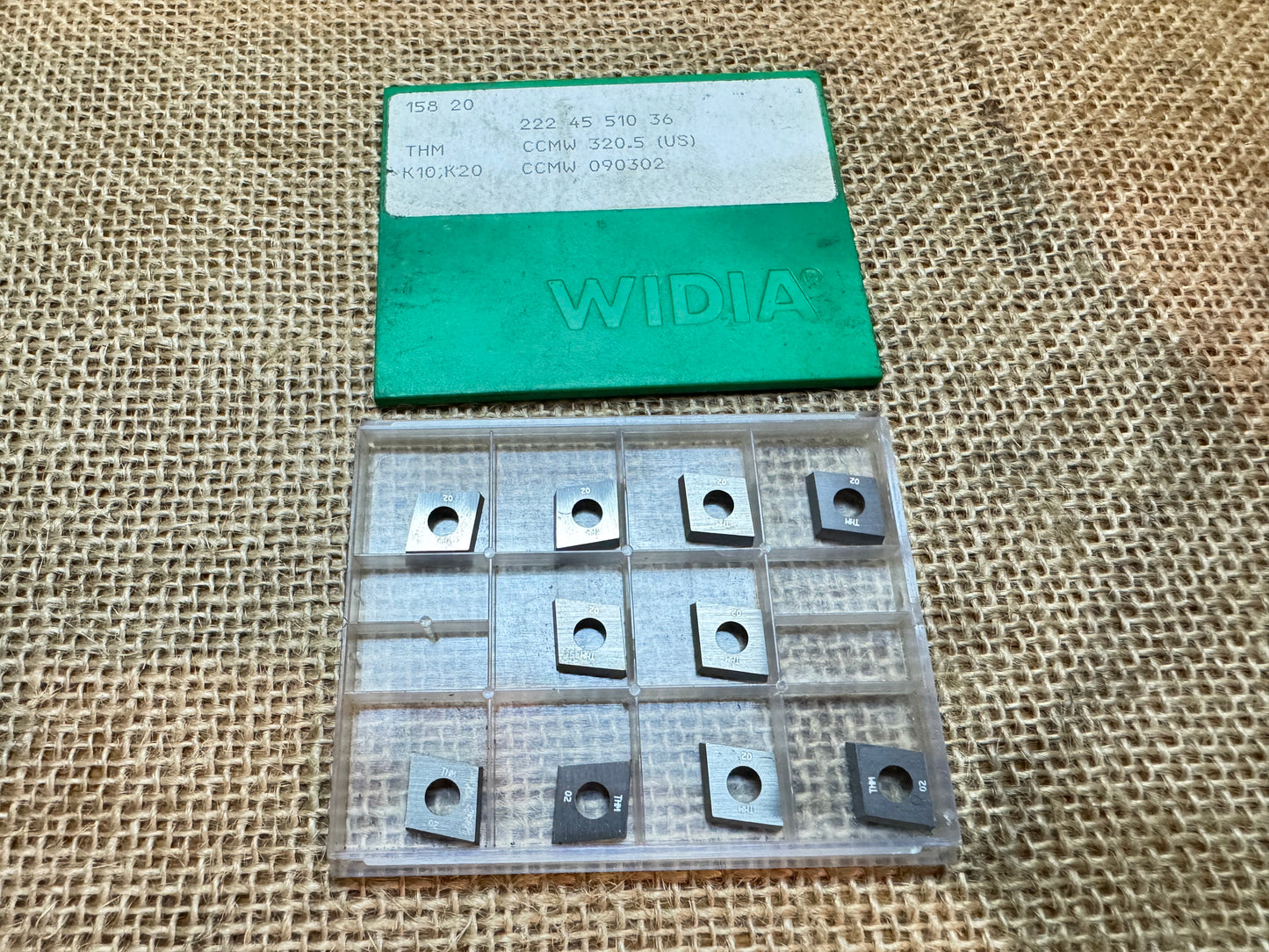 Widia THM CCMW 090302 Carbide Inserts x 10