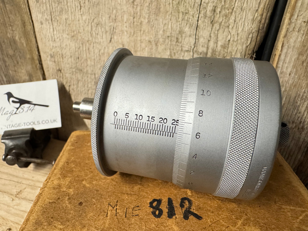 Moore & Wright No 480M Large Micrometer Head 0-25mm