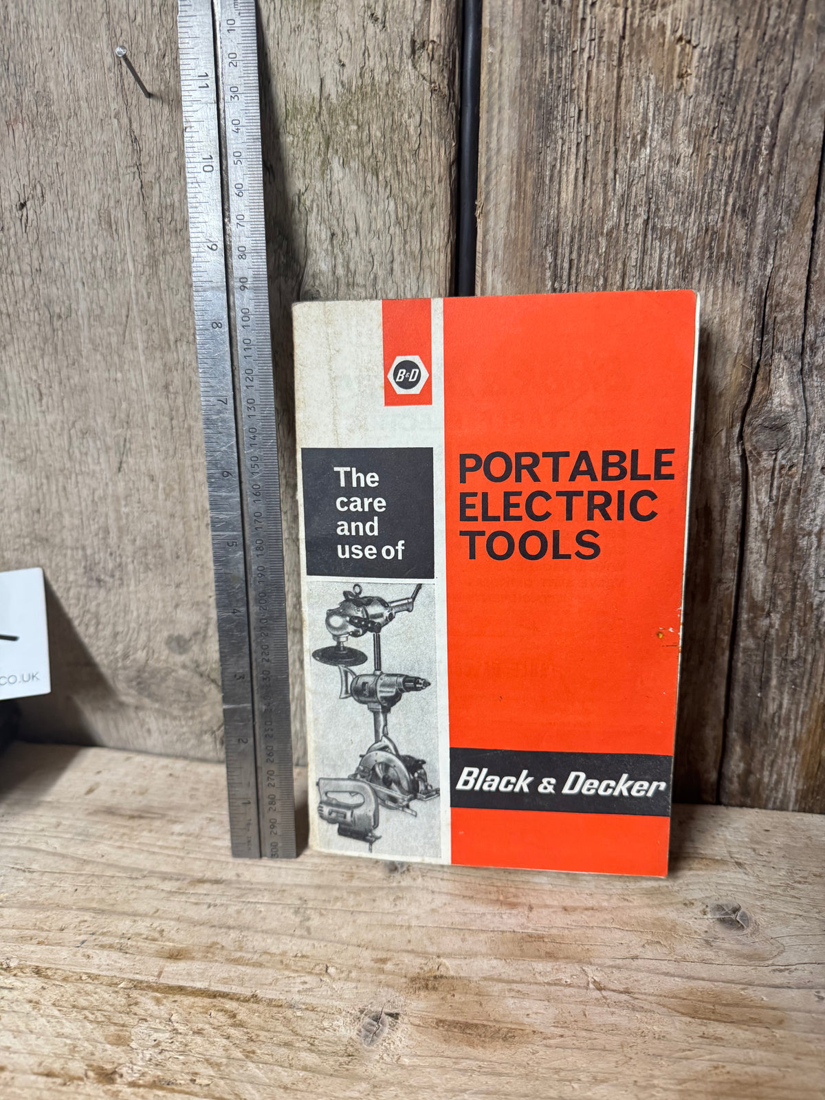 Vintage Black & Decker Care & Use of Portable Electric Tools Booklet