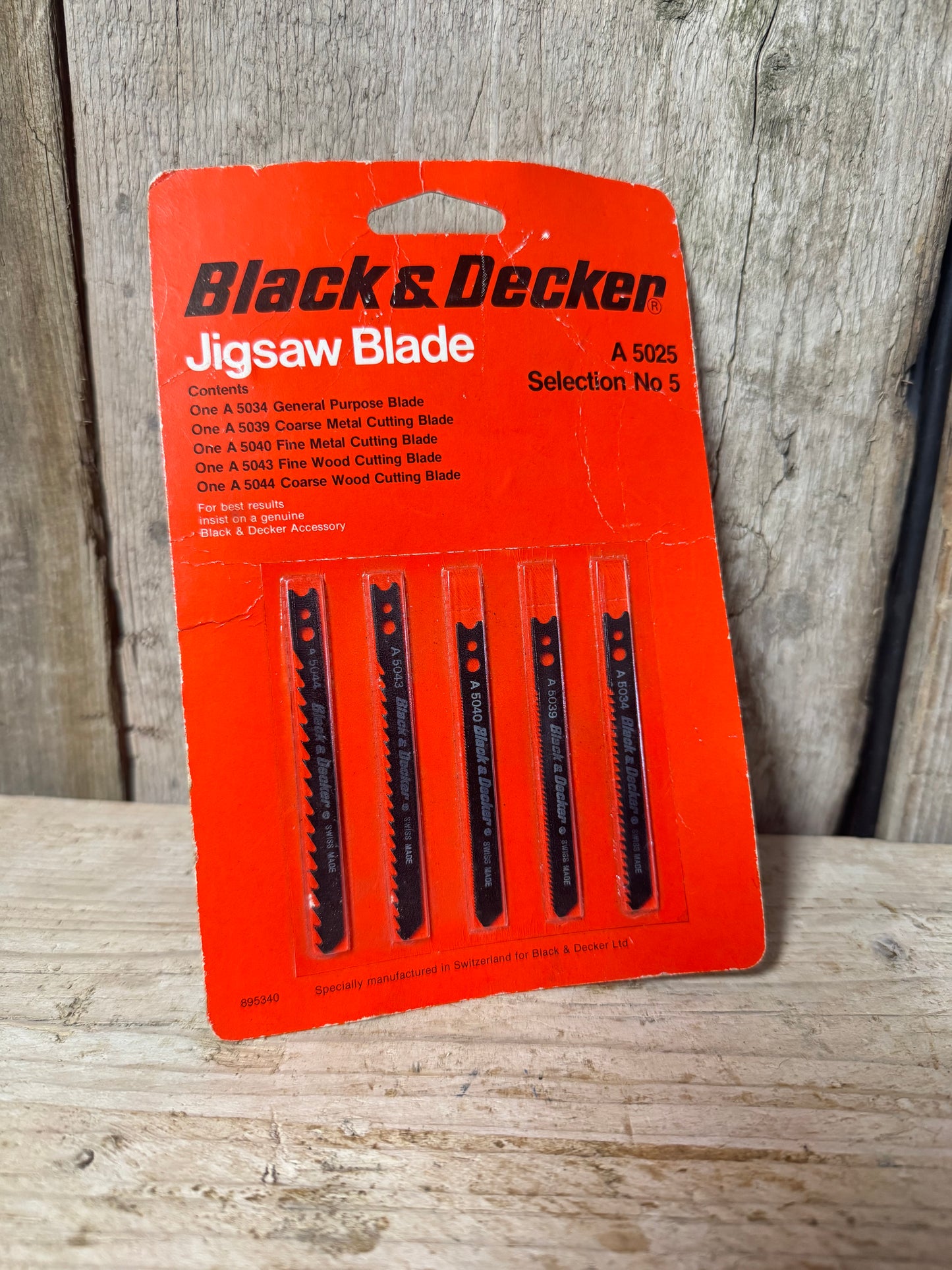 Black & Decker A5025 Jigsaw Blades